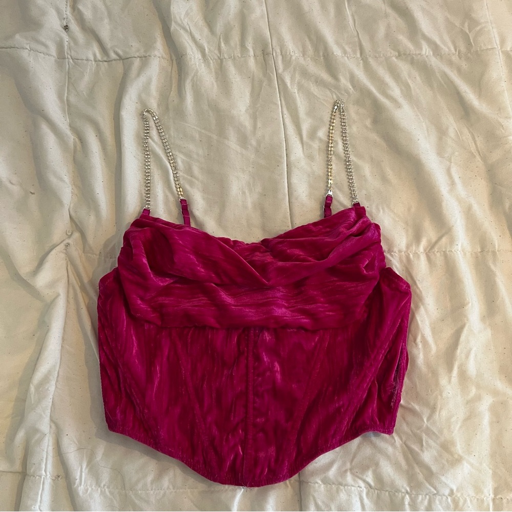 Urban outfitters Pink Corset